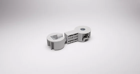 Ověřený K-IF Spojovací šroub pracovní desky Quick Tech 35/64mm + plastový protikus