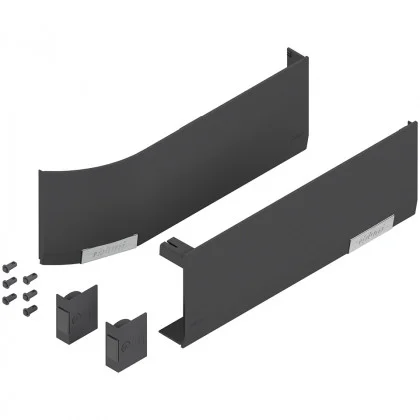Pouze Dnes BLUM 23.8000 Aventos HF/HL/HS Top krytky pro S-D, tmavě šedá