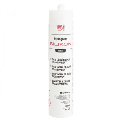 Cenová Bomba StrongGlue Sanitární silikon transparent 280ml