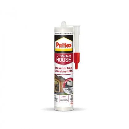 Novinka PATTEX SILIKON NEUTRÁLNÍ TRANSPARENTNÍ 280ml