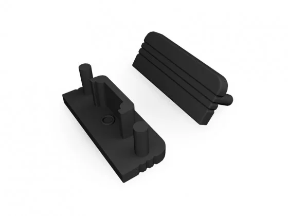 Oblíbený StrongLumio koncovky k profilu Surface 10 gen2 černá (pár)