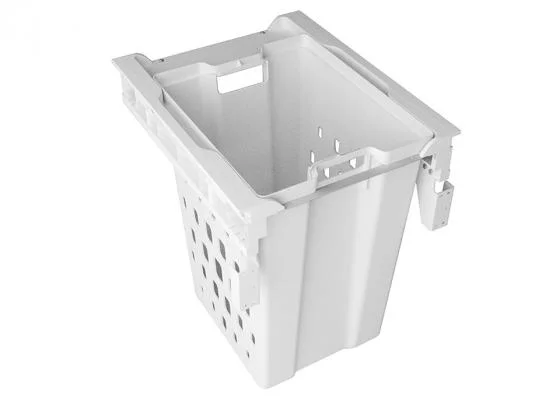 Expresní Doručení GOLLINUCCI Výsuvný koš na prádlo Linea 560 450mm bez výsuvů bílá