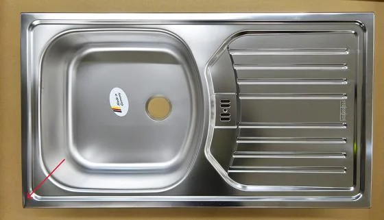 FRANKE Dřez ETN 614 Nova 6/4 780x435mm nerez - POŠKOZENÉ Pouze Dnes