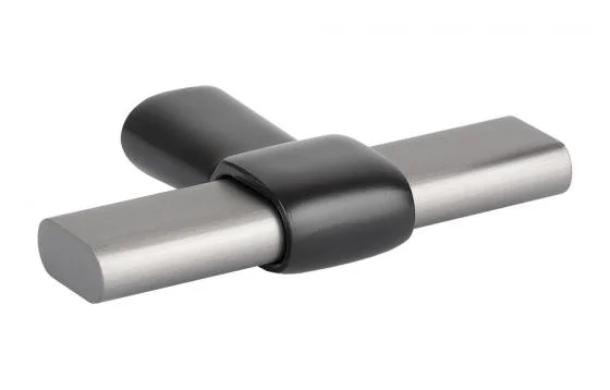 Vysoce Kvalitní TULIP Knop Joliet steel grey/černá matná