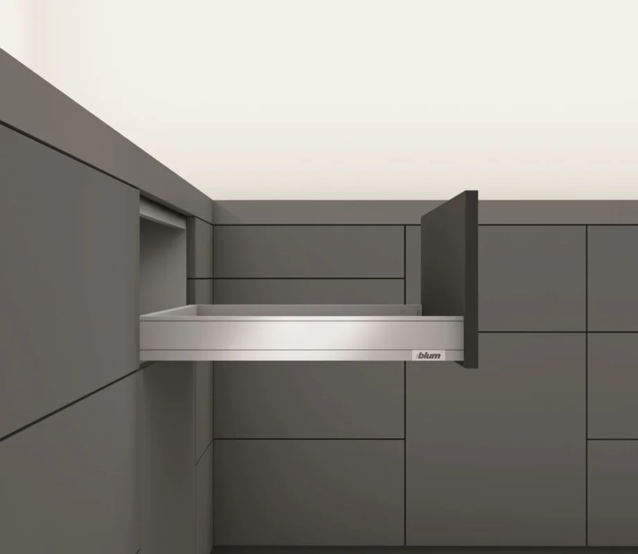 Hit Sezóny K-BLUM Legrabox, zásuvka N 500mm/40kg, Blumotion/TOB, šedá, Expando