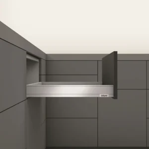 Akční Cena K-BLUM Legrabox, zásuvka N 500mm/40kg, Tip-on, šedá, Expando