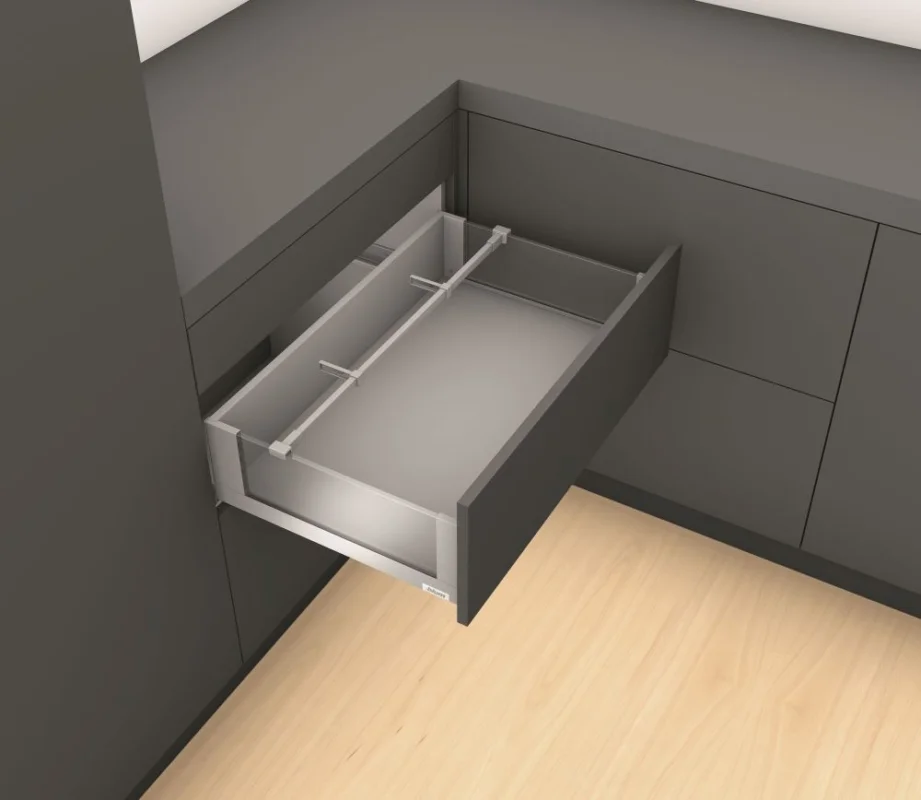 Hit Sezóny K-BLUM Legrabox, zásuvka C free 500mm/70kg, Tip-on, bílá, vrut