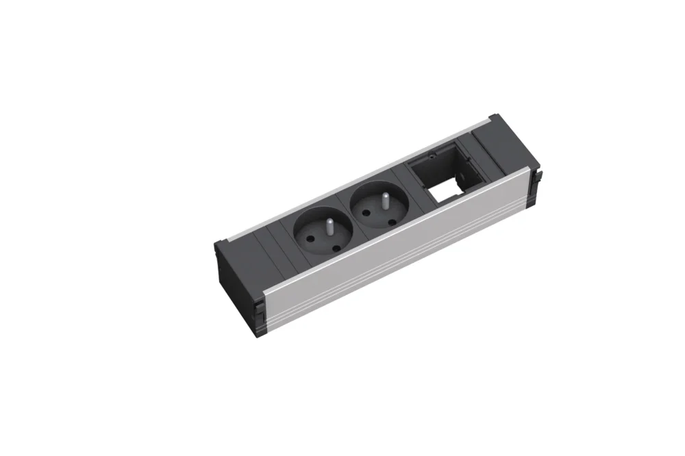 Jen Po Omezenou Doba BACHMANN 912.010 zásuvkový modul 2x 230V + 1x volný modul