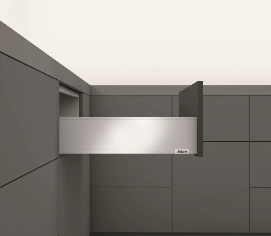 Odeslání Ihned K-BLUM Legrabox, zásuvka K 500mm/70kg, Tip-on, bílá, Expando