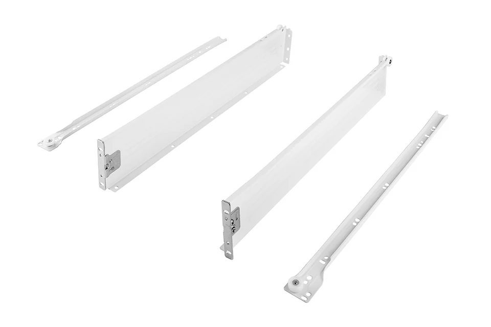 Nakupujte Hned StrongRoll zásuvka, kolečkový výsuv s bočnicí, H54/450mm/25kg, bílá
