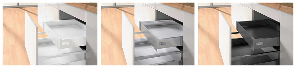 K-HETTICH Atira vnitřní zásuvka 70, 260mm/30kg, stříbrná, PTO Objednat Nyní
