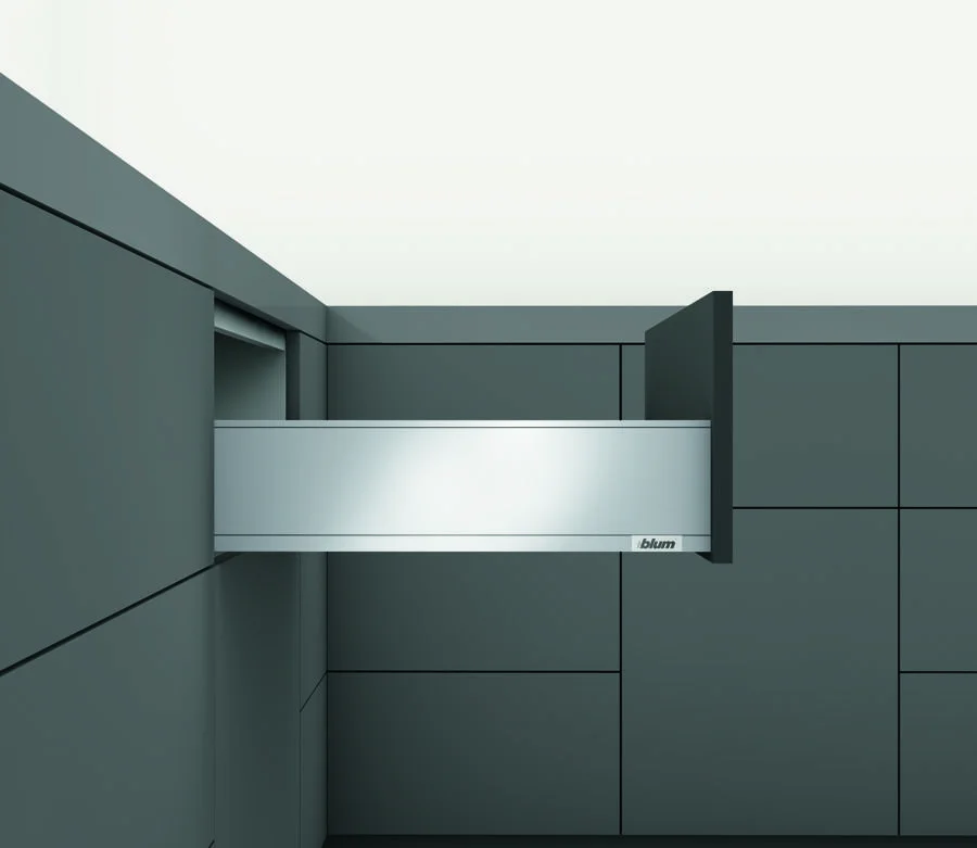 Horká Nabídka K-BLUM Legrabox, zásuvka K 550mm/40kg, Tip-on, bílá, vnitřní
