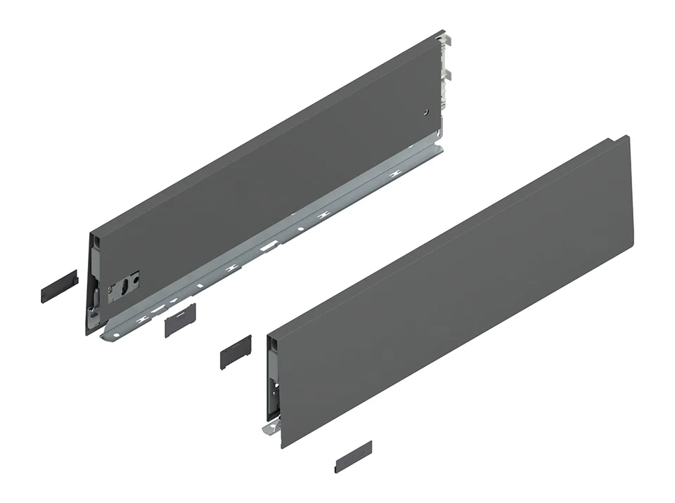 BLUM 470K3002S Merivobox, bočnice K 300mm, tmavě šedá OG Must-Have
