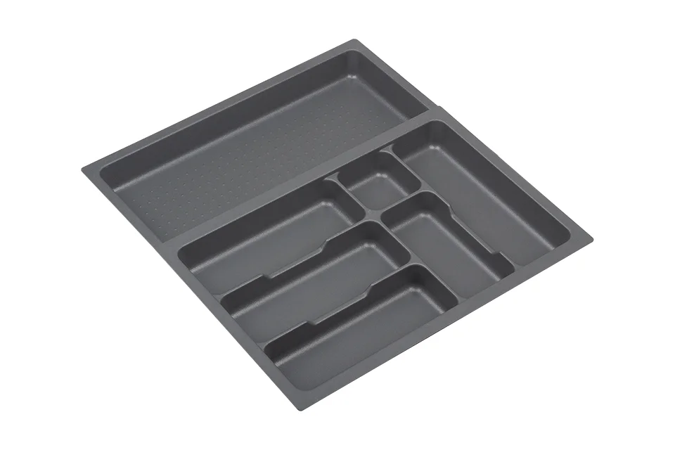 K-StrongIn Příborník s výsuvným bočním vkladem 330-525x490mm antracit Omezená Nabídka