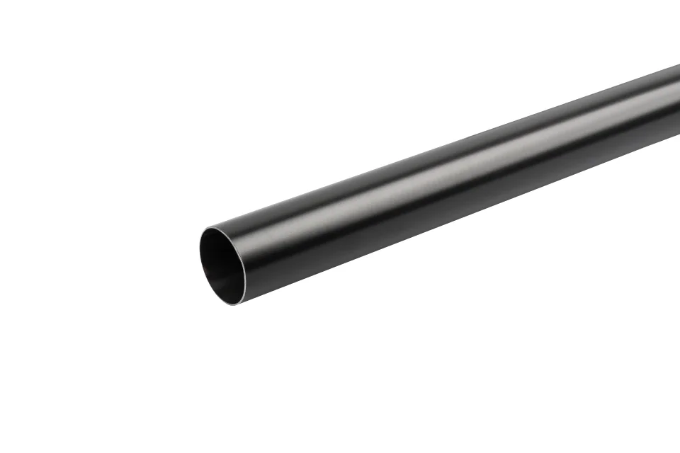 Vysoce Kvalitní StrongWire šatní tyč, kruhová, 25/3000mm, černá