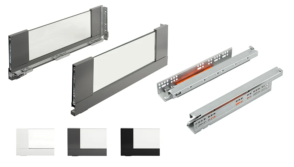 Horká Nabídka K-StrongMax 18 zásuvka H185/500mm bok sklo push, černá