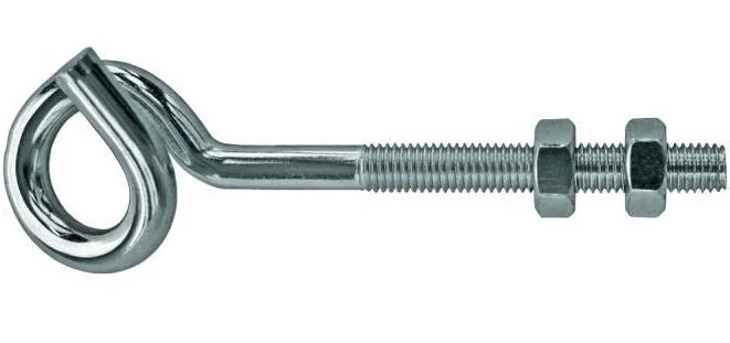 Houpačkový hák se závitem M12x180mm Zn Sleva