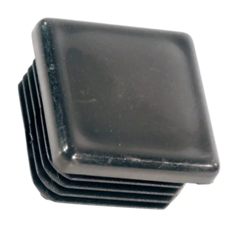 Levný Plastová záslepka do čtvercového profilu 20x20 mm | Krytka jeklu vnitřní | Černý plast