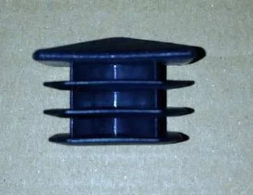 Plastová záslepka do čtvercového profilu 30x30 mm | Krytka jeklu vnitřní | Černý plast Doprava Zdarma