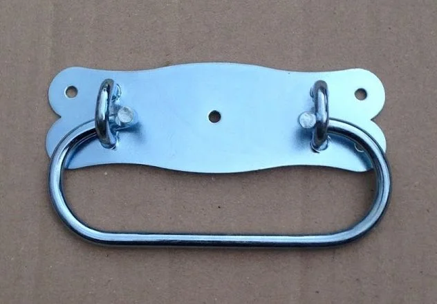 Must-Have Lehké skládací držadlo na bednu 80mm z pozinkované oceli, praktická rukojeť