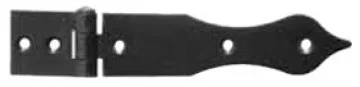 Závěs stavební, černý pozink, 144x25mm(pravý) Finální Výprodej