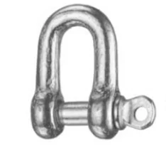Rychlé Dodání Třmen řetězový - rovný typ 12mm, nosnost 600kg, nerez A4