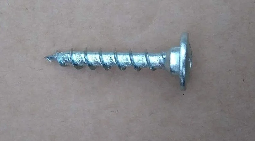 Výprodej Vrut k tesařskému kování, plný závit, 8,0x40mm, TX40, Zn.