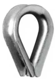 Vysoce Kvalitní Lanová očnice - nerez-pro lano 5mm - 6899B - A4.