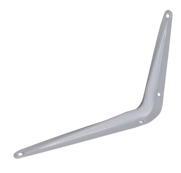 Dokud Zásoby Vydrží Policová podpěra - konzole -125x150mm, bílá, nosnost 15kg