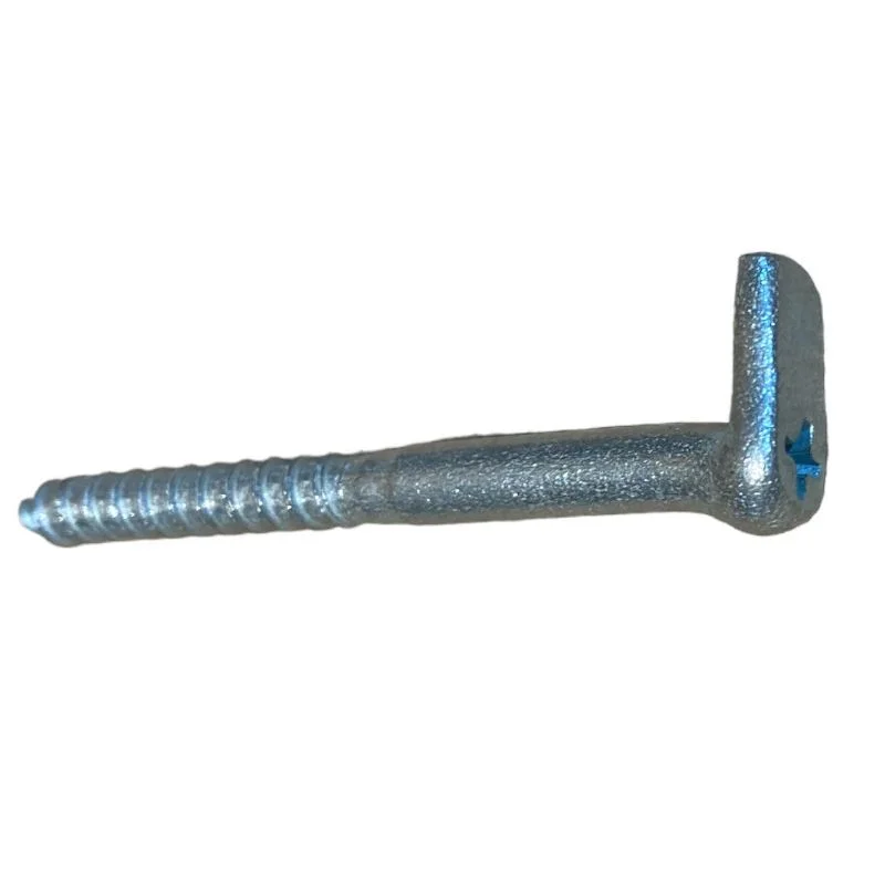 Skoba s vrutem (drážka pro + šroubovák) 80x6mm, Zn. Časově Omezené