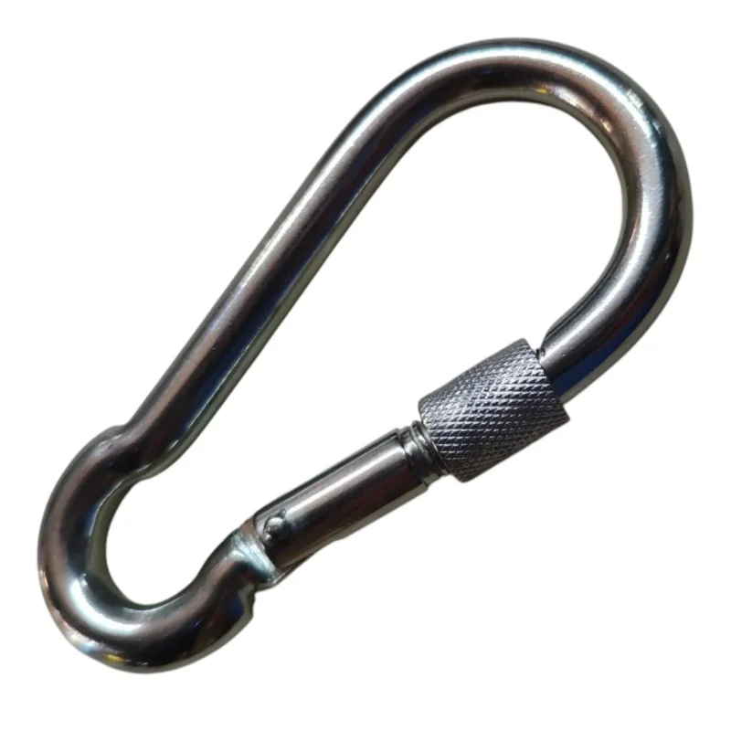 Nejlepší Cena Karabina hasičská DIN 5299D - 5x50mm, nerez A4, nosnost 120 kg