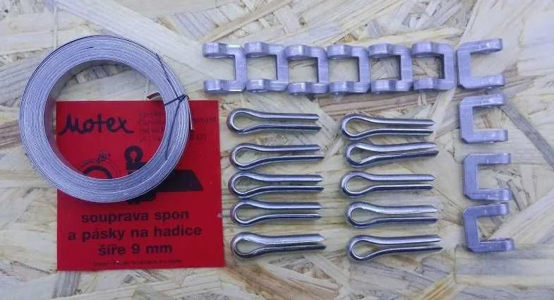 Eska páska Motex 9 mm sada na hadice Novinka