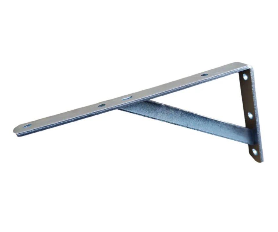 Policová konzole pro velké zatížení 100 x 350 mm, zinek Novinka