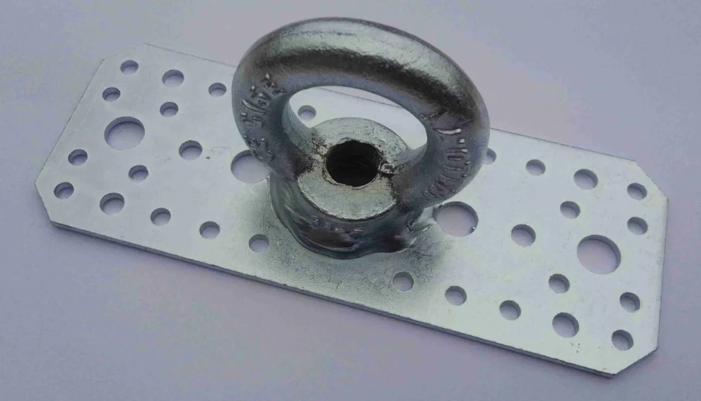 Deska s navařeným okem - rozměr 165 x 65 mm - oko 35mm Horká Nabídka