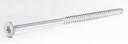 Bezpečná Platba Univerzální vrut 5 x 80 mm, UNI-TEC SD s částečným závitem, zápust. hlava, torx, bílý zinek