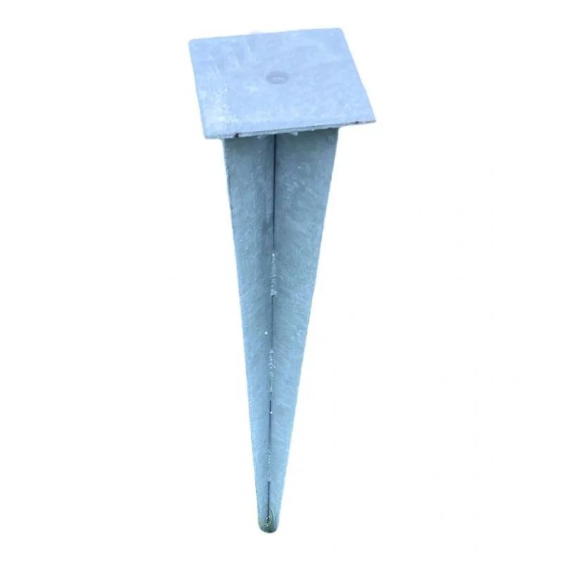 Speciální Cena Zatloukací hrot - patka s plochou 100 x 100 mm, délka 800 mm, závit M12