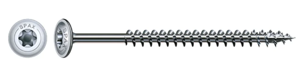 SPAX vrut 6x80mm talířová hlava TXS W 4C Odeslání Ihned