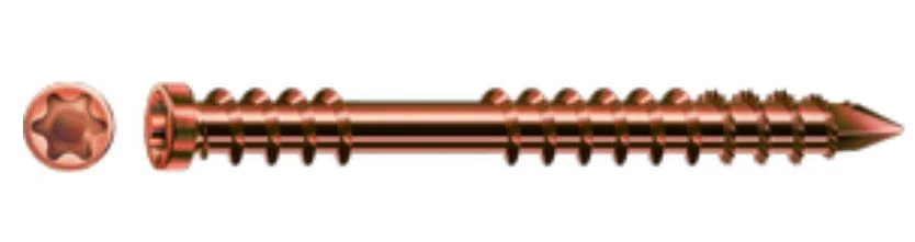 Vrácení Zdarma SPAX vrut 5x50mm terasový cylindrická hlava terasový TXS nerez A2 C antique