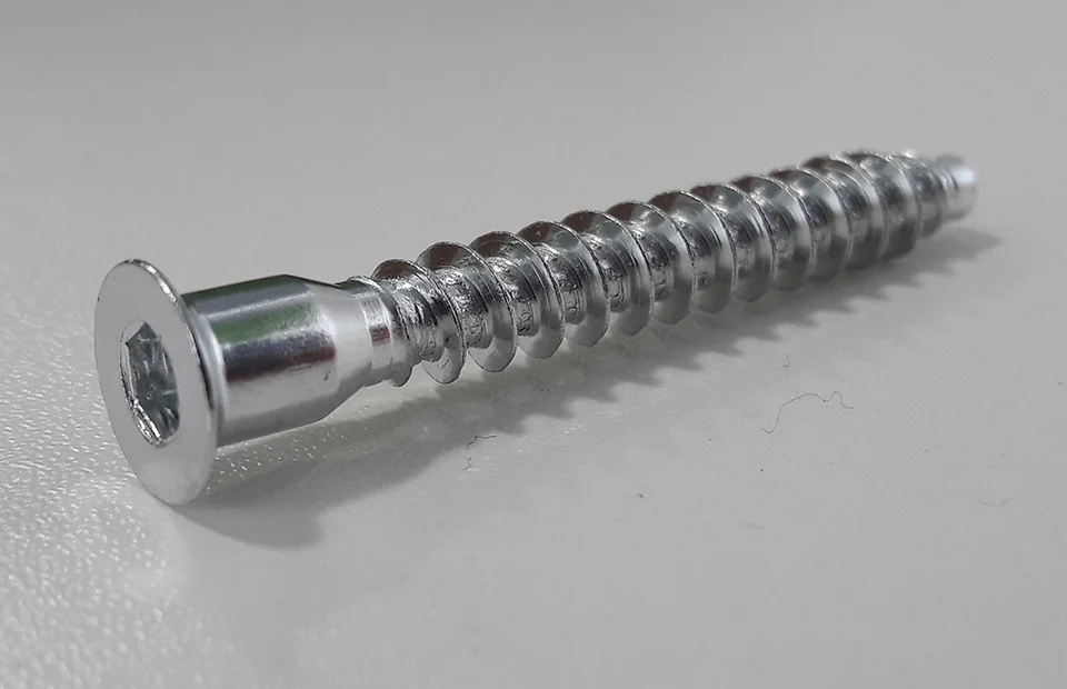 StrongFix Konfirmát 6,4/50mm zinek bílý bulk Nejlepší Cena
