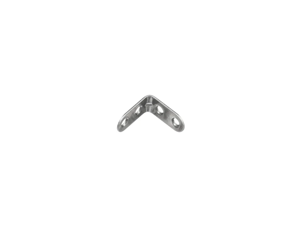 STRONG Úhelník 40x40mm s prolisem zinek bílý Levný
