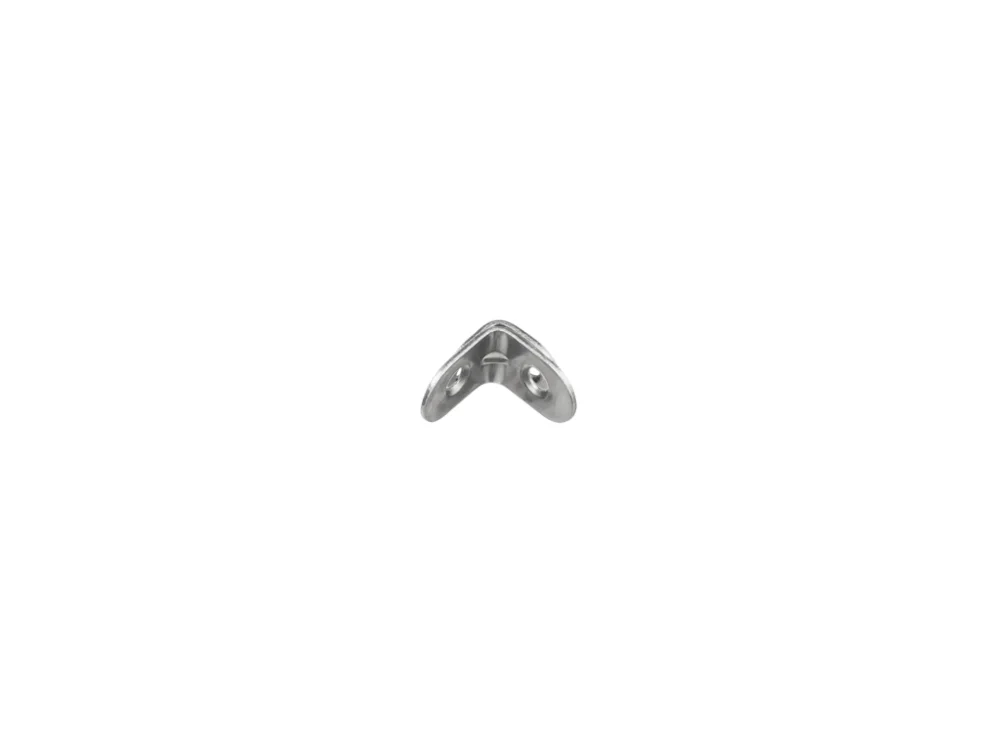 Super Cena STRONG Úhelník 20x20mm s prolisem zinek bílý