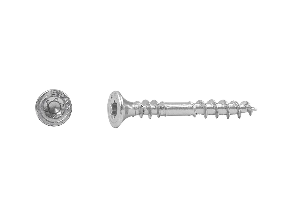 SPAX vrut 4x33mm zápustná hlava TXS,W,4C MH dvojitý závit (TUPL) Autentický
