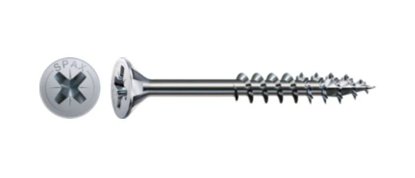 Oblíbený SPAX vrut 4x30/18mm zápustná hlava PZ W 4C MH částečný závit