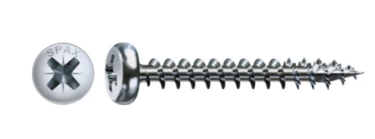 SPAX vrut 3,5x20mm půlkulatá hlava PZ,W,4C, Must-Have