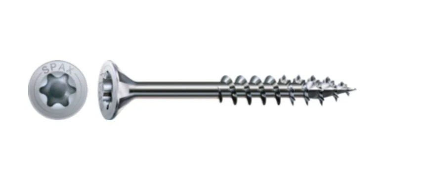 Oblíbený SPAX vrut 6x60/37mm zápustná hlava TXS,W,4C MH částečný závit