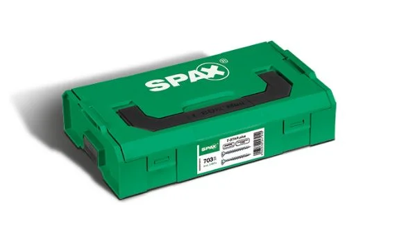 Bezpečná Platba SPAX kufřík L-BOXX mini s TXS vruty 6 rozměrů + 3 bity