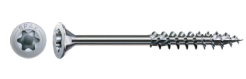 Ověřený SPAX vrut 6x160/65 zápustná hlava TXS,W,4C MH, částečný závit