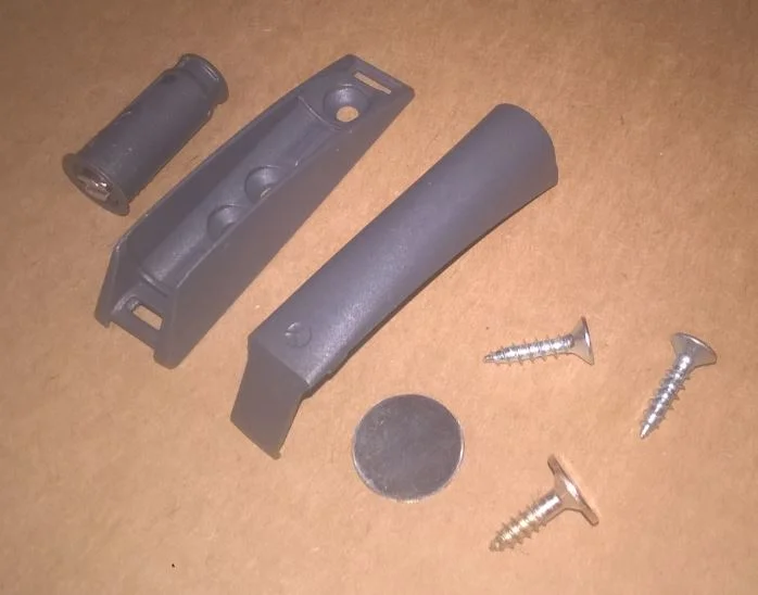 IF-zápustný magnet K-Lock 10x27mm antracit včetně adaptéru Top Prodej