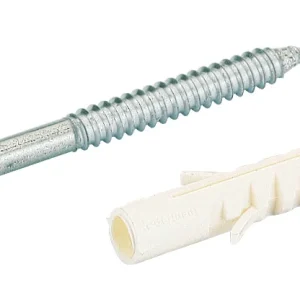 Akční Nabídka HETTICH 46103 závěsný hák 6x50 mm, hmoždinka 8x40 mm