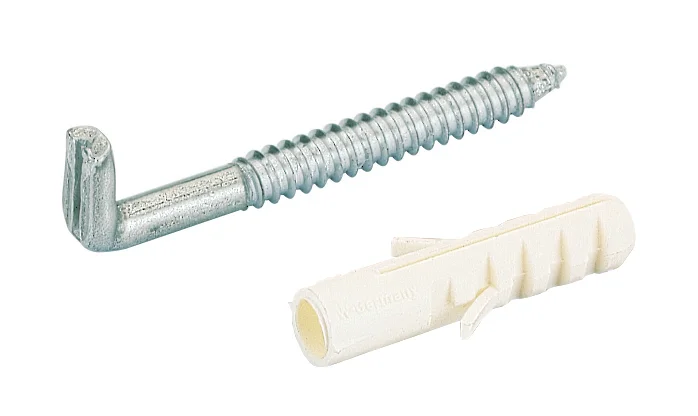 Akční Nabídka HETTICH 46103 závěsný hák 6x50 mm, hmoždinka 8x40 mm